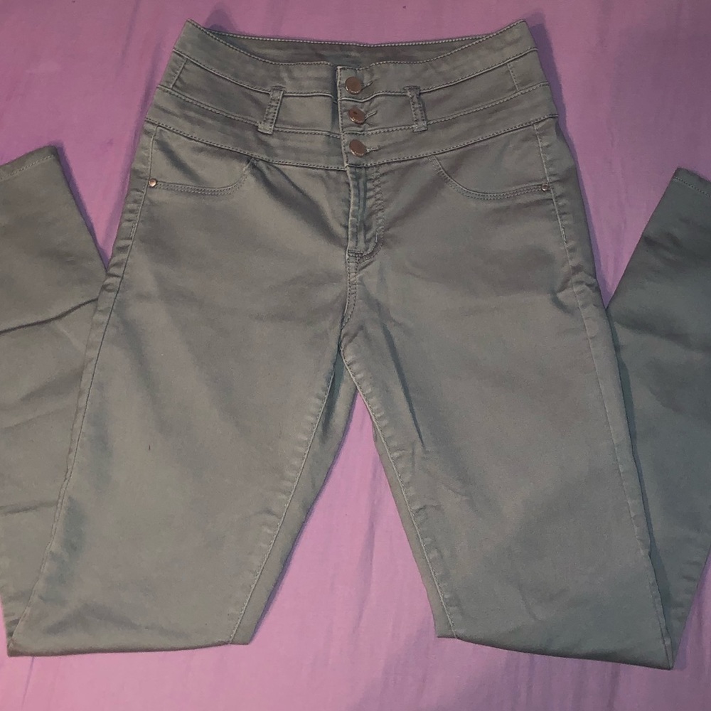 High Waisted Skinny Jeans